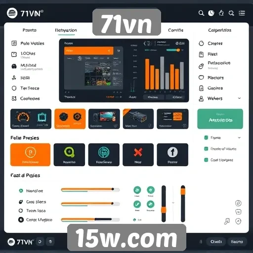 Análise da interface do usuário no 71vn